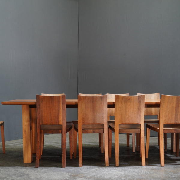 Riva 1920 Pimpinella Walnut Chairs by Riccardo Arbizzoni, Set of Four