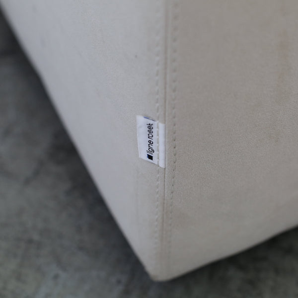 Ligne Roset Cream Suede Pallas Armchair by Claude Brisson @ REHAUS