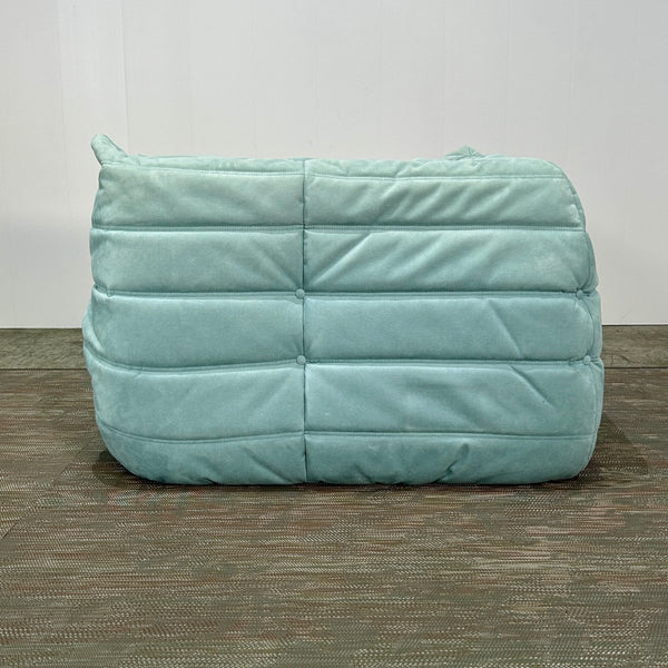 Ligne Roset Light Blue Modular Togo Sofa by Michel Ducaroy, Set of Three @ REHAUS