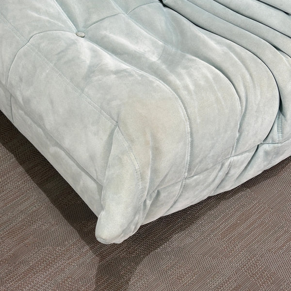 Ligne Roset Light Blue Modular Togo Sofa by Michel Ducaroy, Set of Three @ REHAUS