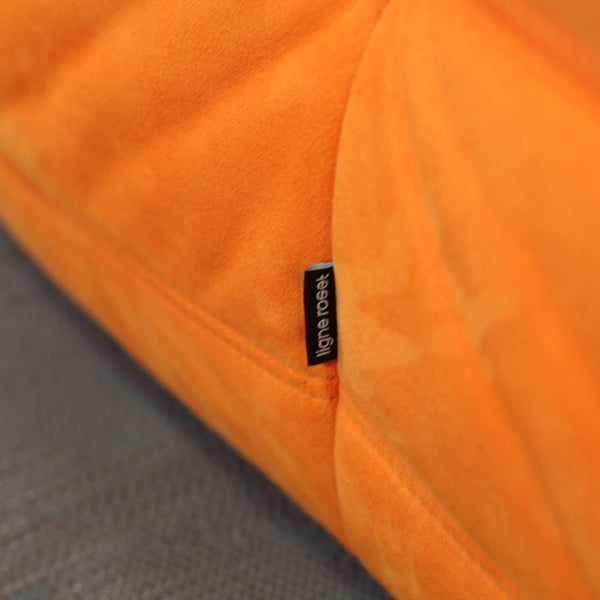 Ligne Roset Orange Togo Fireside Chair by Michel Ducaroy @ REHAUS