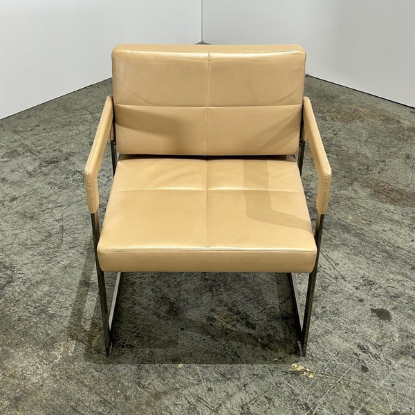 Poltrona Frau Aster X Leather Armchairs by Jean - Marie Massaud, Set of Eight @ REHAUS