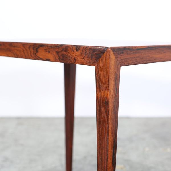 1960s Rosewood side table by Severin Hansen for Haslev Møbelsnedker @ REHAUS