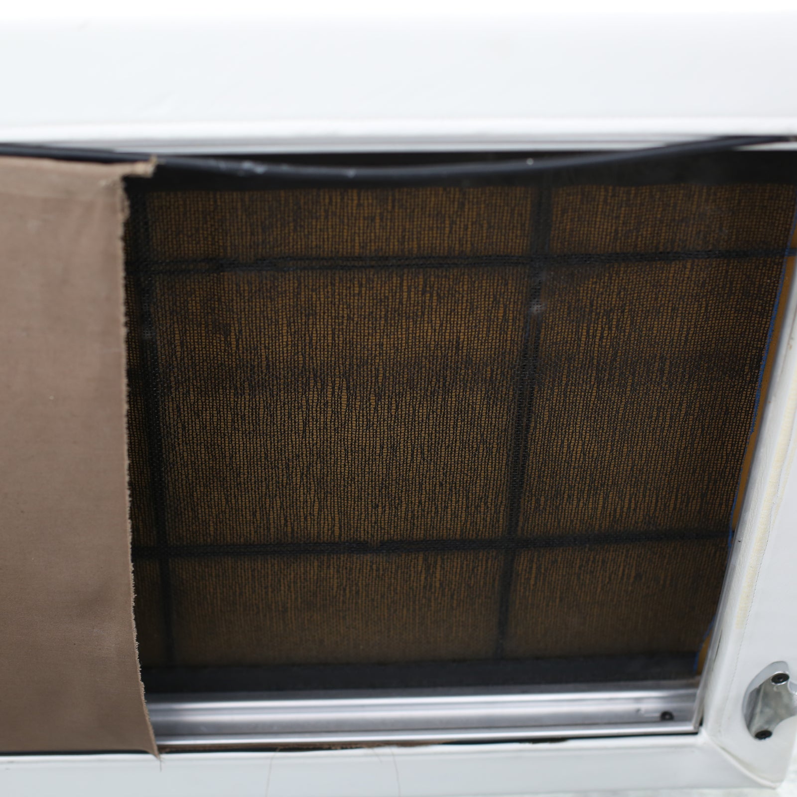 Poltrona Frau Hydra Castor Leather Sofa by Luca Scacchetti - Cream Cushion and Brown Frame