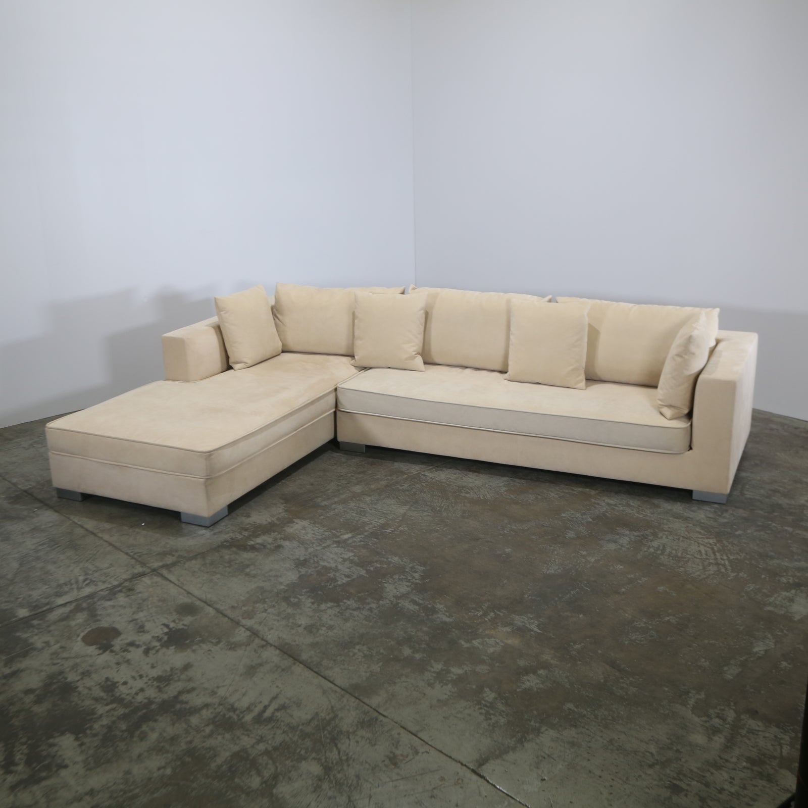Ligne Roset L Shaped Rive Gauche Sofa by Didier Gomez