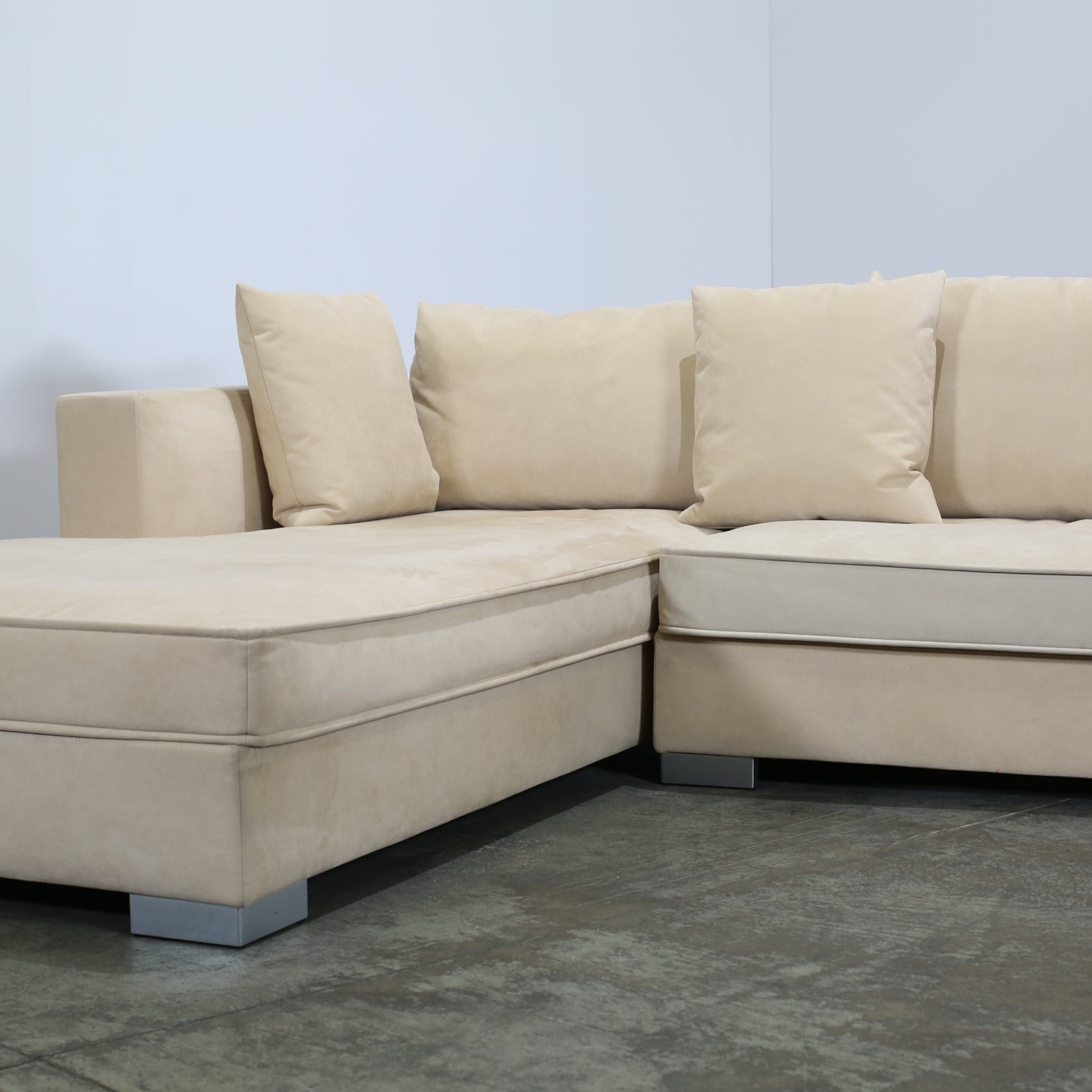 Ligne Roset L Shaped Rive Gauche Sofa by Didier Gomez