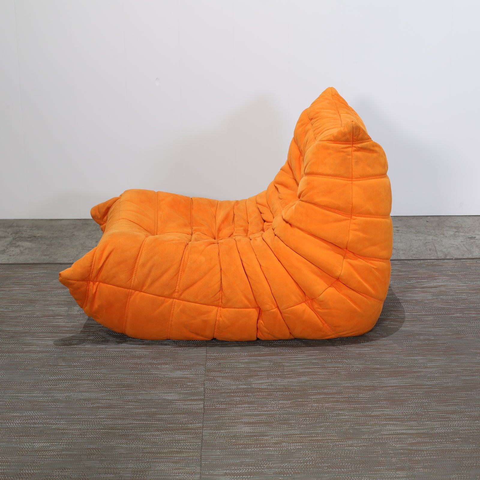 Ligne Roset Orange Togo Fireside Chair by Michel Ducaroy