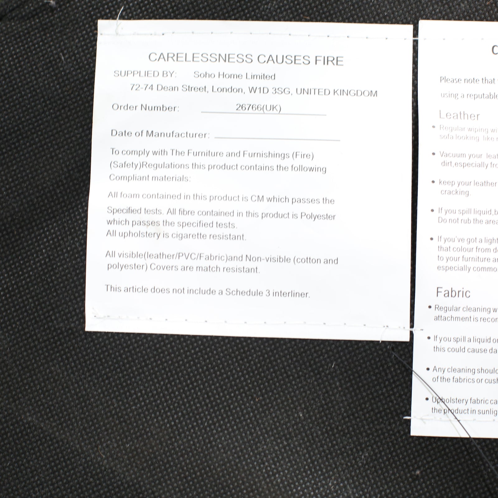 Soho Home Rolland Armchair