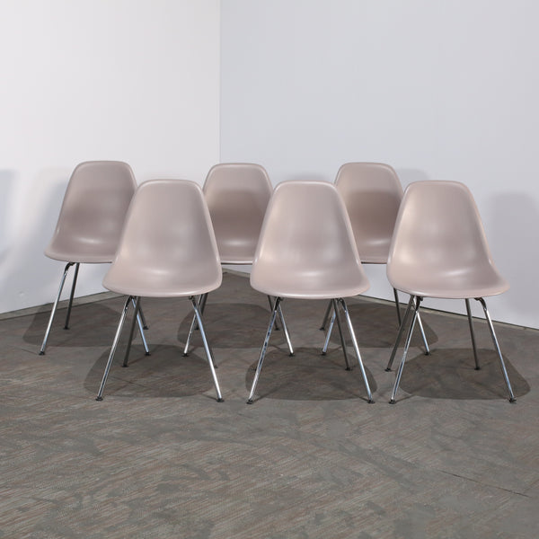 Vitra RE DSX Side Chairs by Eames, Set of Six