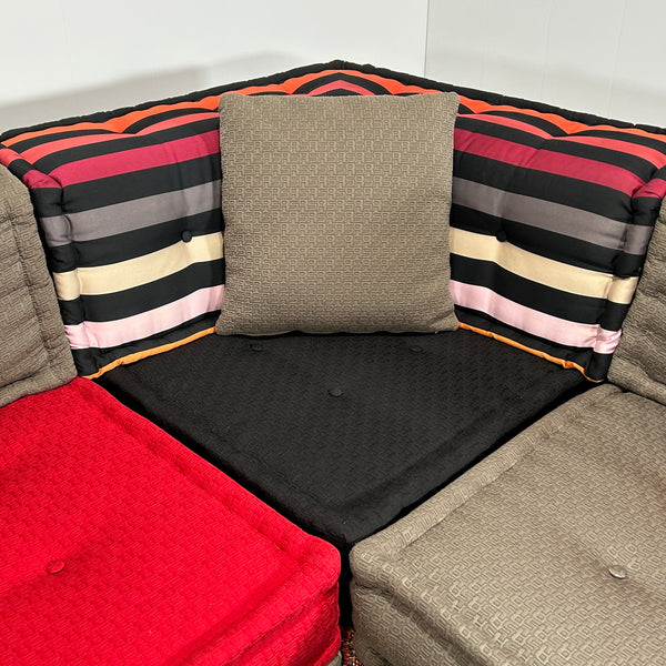 Roche Bobois Twelve Piece Mah Jong Sectional Sofa