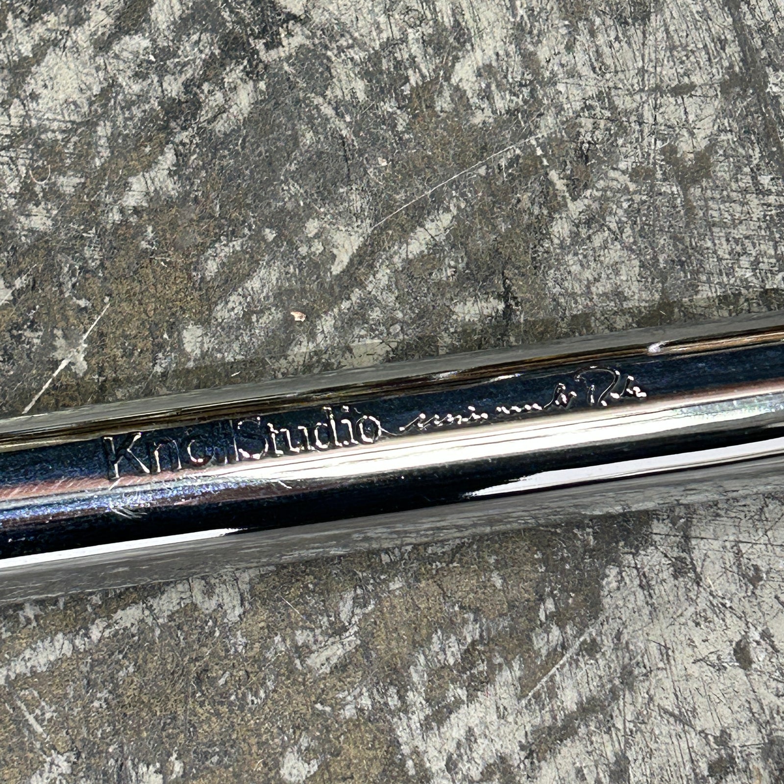 Knoll Leather Brno Tubular Brown Chair by Ludwig Mies van der Rohe, Set of Six