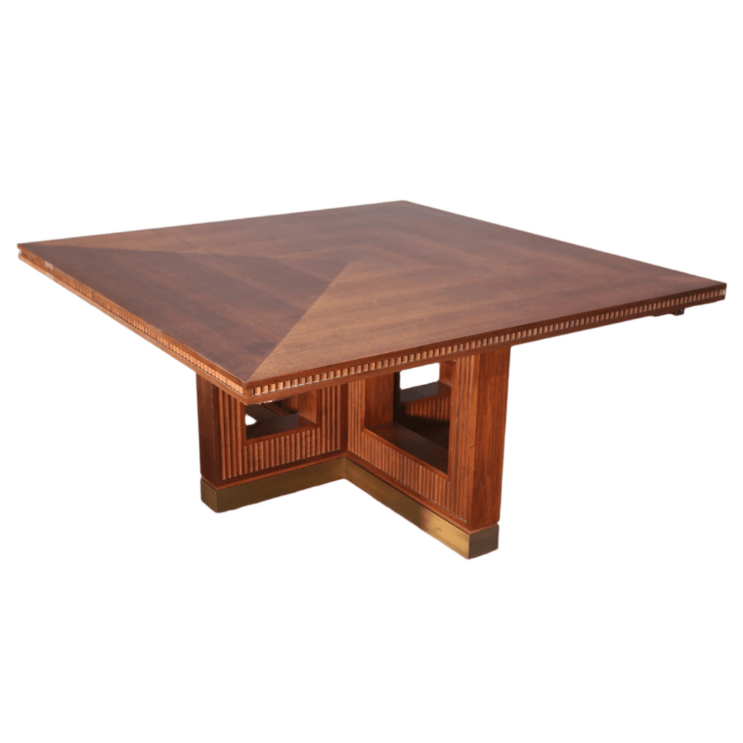 Adjustable Wooden Dining Table @ REHAUS