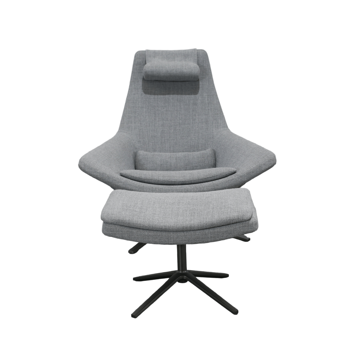 B&B Italia Metropolitan Armchair & Footstool @ REHAUS