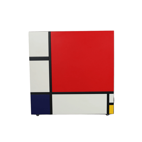 Cappellini Homage to Mondrian Cabinet by Shiro Kuramata