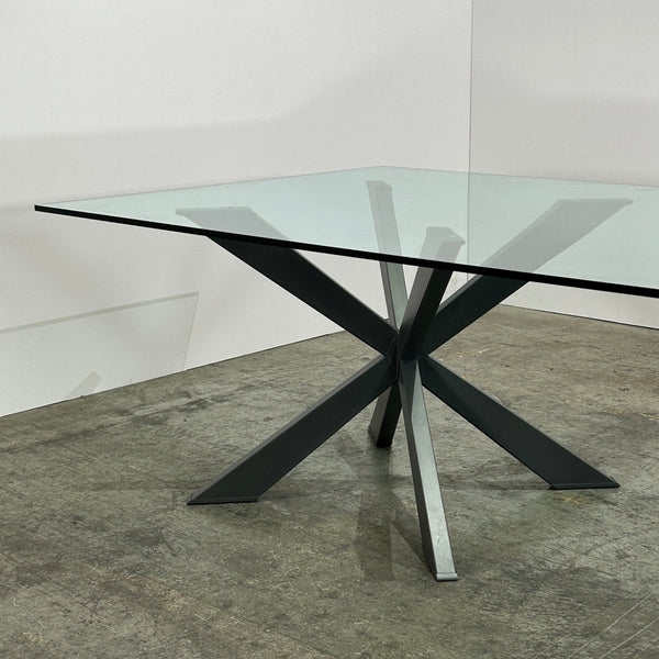 Cattelan Italia Custom Spyder Glass Dining Table @ REHAUS