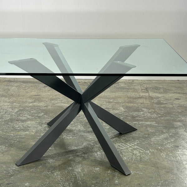 Cattelan Italia Custom Spyder Glass Dining Table @ REHAUS