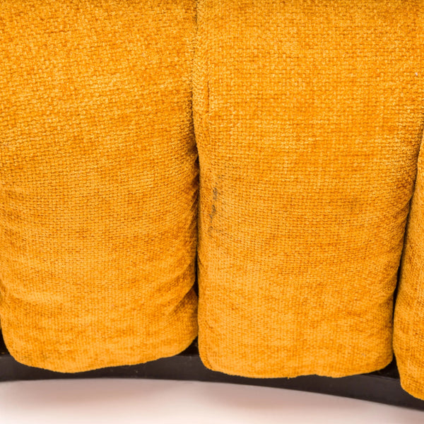 De Sede DS - 600 'Non - Stop' Snake Orange Fabric Infinity Sofa - REHAUS - U. Berger, Eleonora Peduzzi Riva, H. Ulrich and K. Vogt