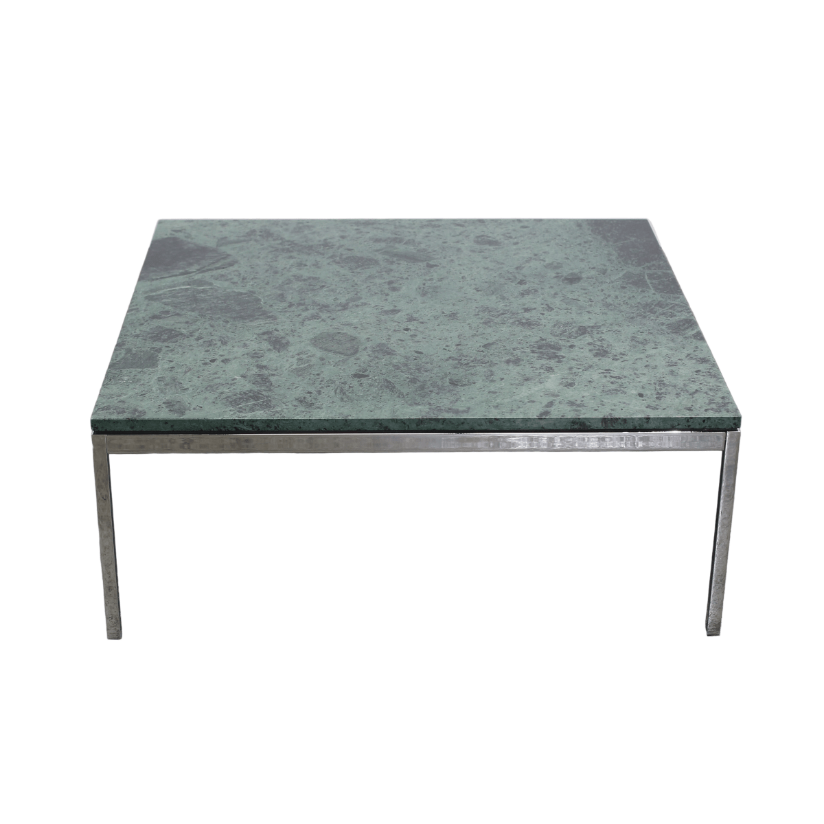 Florence Knoll Coffee Table with Verde Alpi Marble Top @ REHAUS