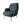 Fritz Hansen Fri Lounge Armchair - In Blue Fabric @ REHAUS