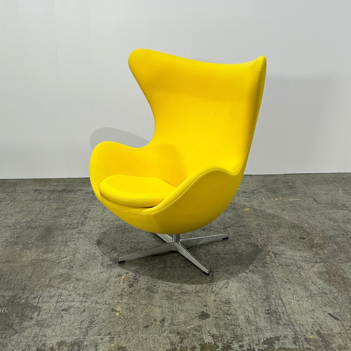 Fritz Hansen Yellow Egg Chair by Arne Jacobsen @ REHAUS
