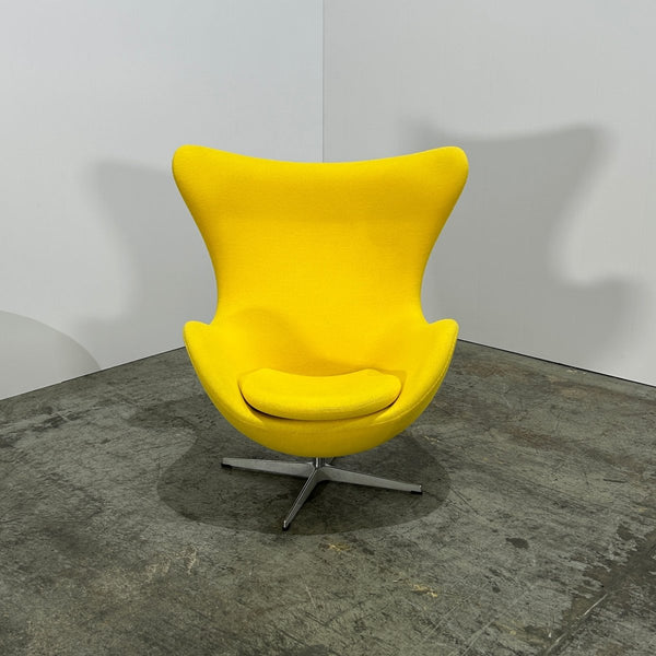 Fritz Hansen Yellow Egg Chair by Arne Jacobsen @ REHAUS