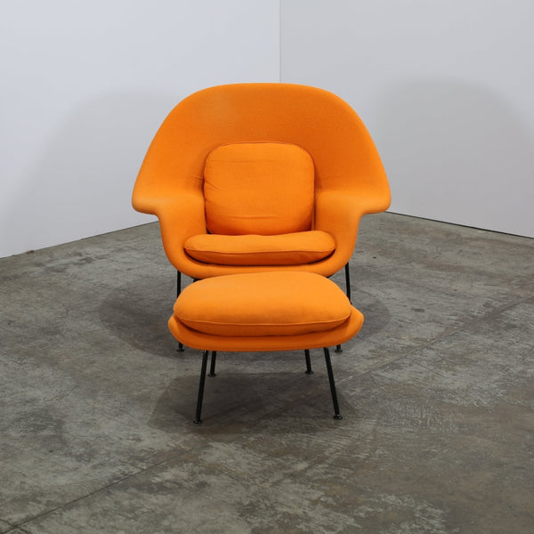 Knoll Orange Womb Chair by Eero Saarinen @ REHAUS