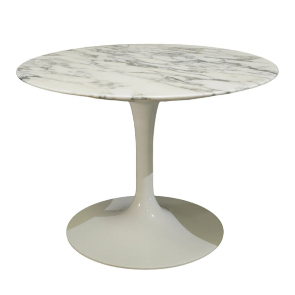 Knoll Saarinen Coffee Table with Arabescato Marble Top