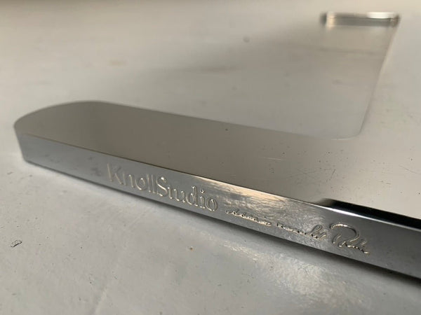 Knoll Studio Brno Flat Bar Armchairs - in Chrome & Ivory Leather, Set of Fourteen @ REHAUS