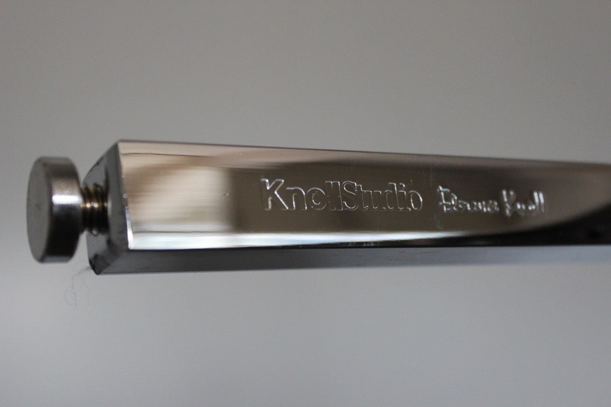 Knoll Studio Florence Knoll Lounge Chair Armchair - In Black Volo Leather @ REHAUS