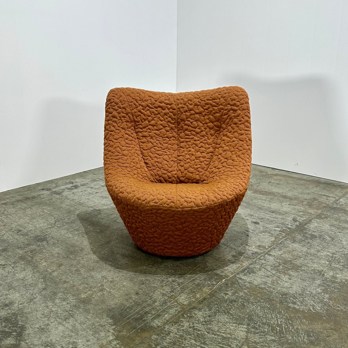 Ligne Roset Brown Anda Swivel Armchair by Pierre Paulin @ REHAUS