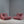 Ligne Roset Burgundy Leather Modular Sofas and Footstool, by Michel Ducaroy, Set of Six @ REHAUS