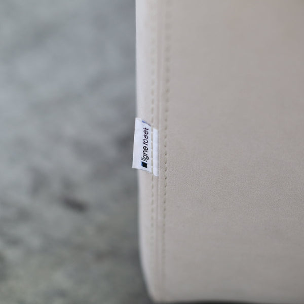 Ligne Roset Cream Suede Two Seater Pallas Sofa by Claude Brisson @ REHAUS