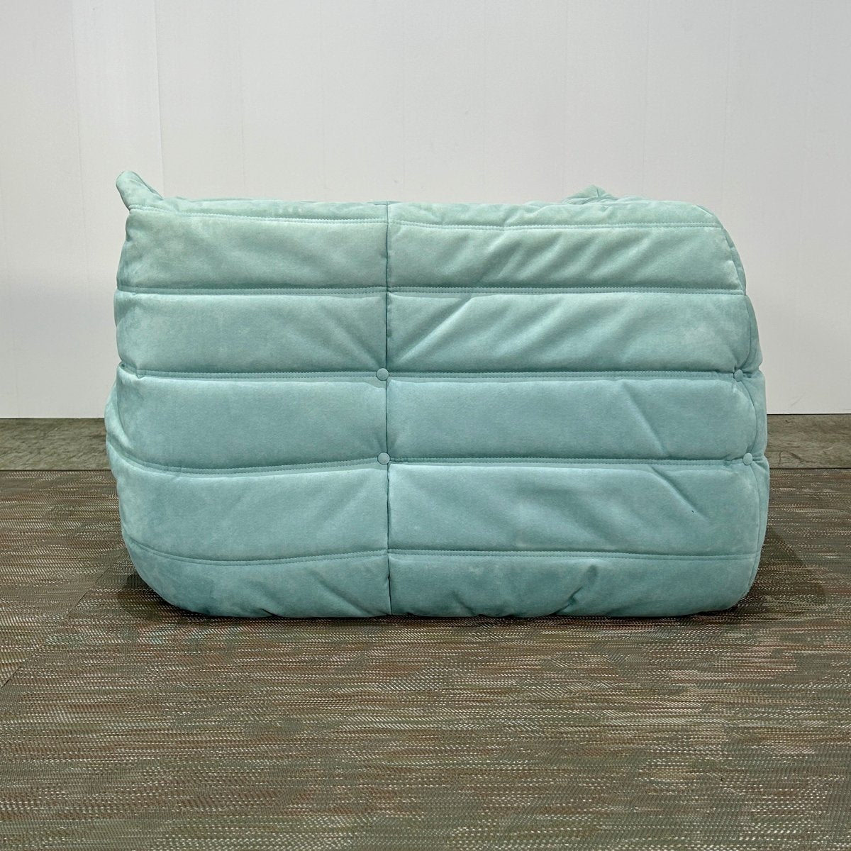 Ligne Roset Light Blue Modular Togo Sofa by Michel Ducaroy, Set of Three @ REHAUS