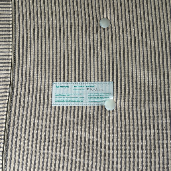 Ligne Roset Light Blue Modular Togo Sofa by Michel Ducaroy, Set of Three @ REHAUS