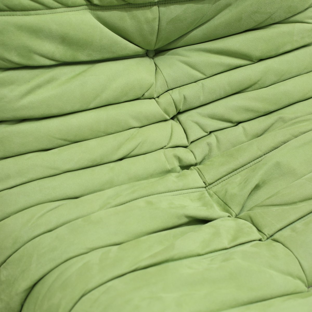 Ligne Roset Lime Green Togo Fireside Chair by Michel Ducaroy @ REHAUS