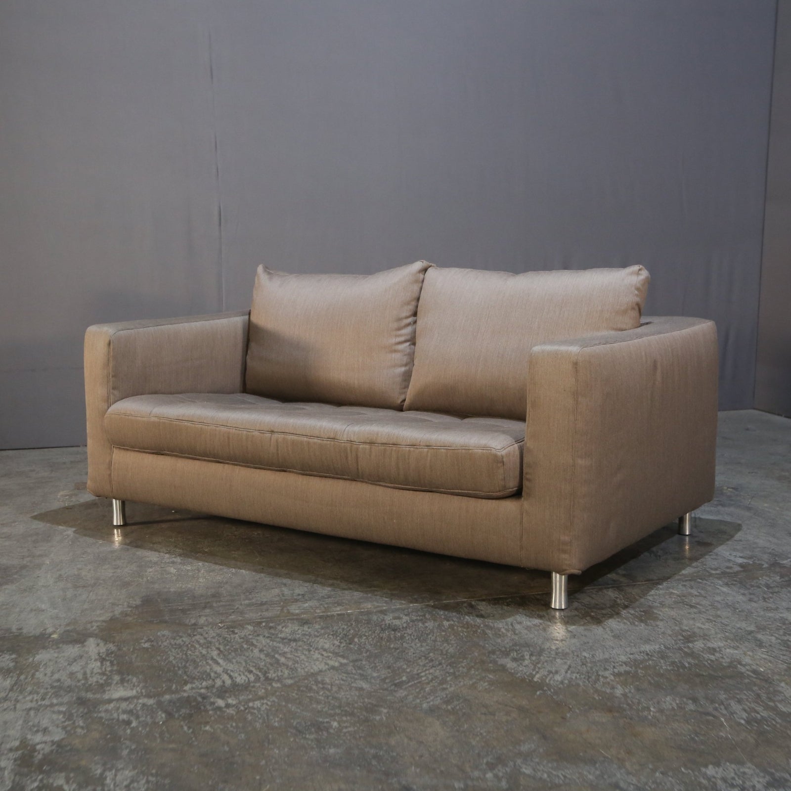 Ligne Roset Two Seater Grey Sofa @ REHAUS