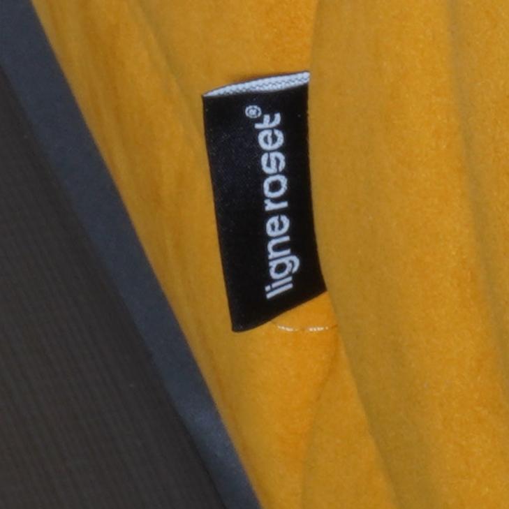 Ligne Roset Yellow Togo Armchair and Ottoman by Michel Ducaroy - REHAUS - Ligne Roset