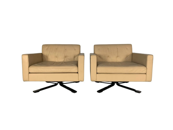 Pair of Poltrona Frau for Ferrari Kennedee Armchairs - In Pelle Frau SC Leather