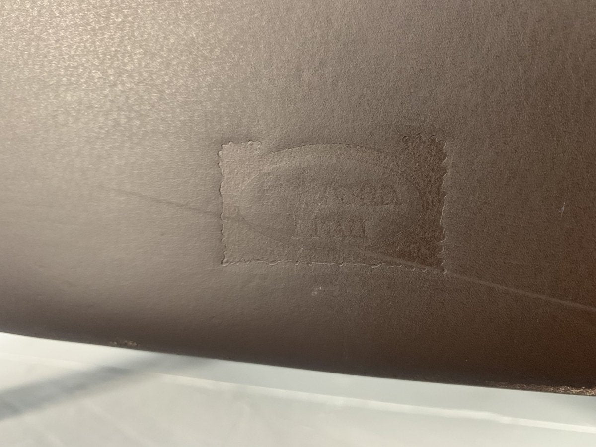 Poltrona Frau Arcadia Armchairs - In Pelle Frau Dark Brown Leather, Set of 2 @ REHAUS