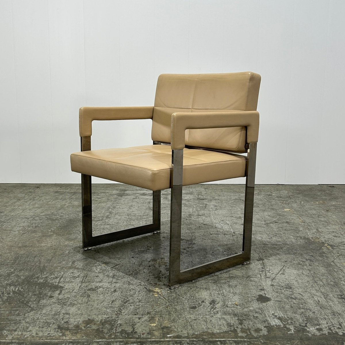 Poltrona Frau Aster X Leather Armchairs by Jean - Marie Massaud, Set of Eight @ REHAUS