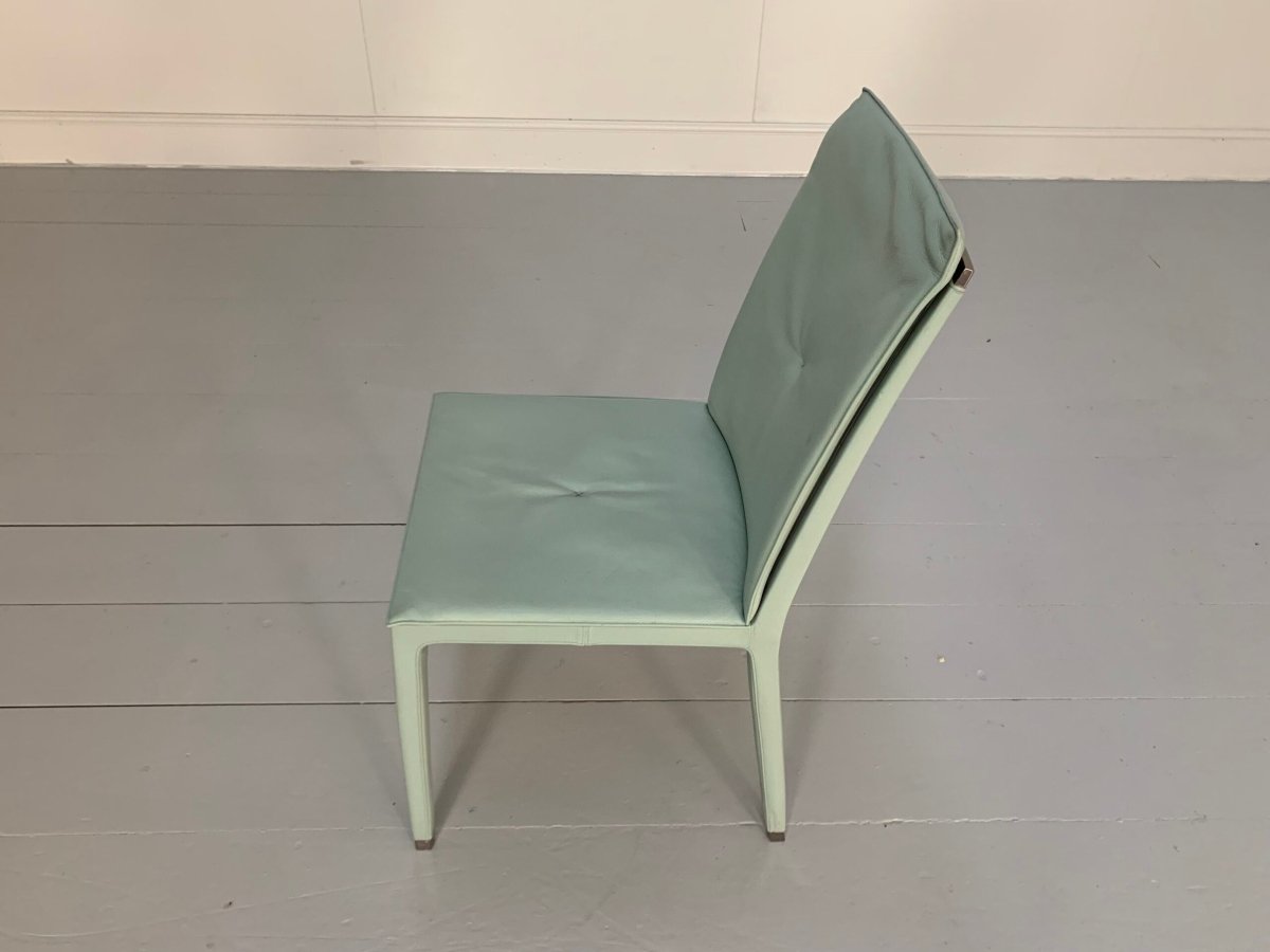 Poltrona Frau Fitzgerald Dining Armchairs - In Pelle Frau Leather, Set of Eight @ REHAUS