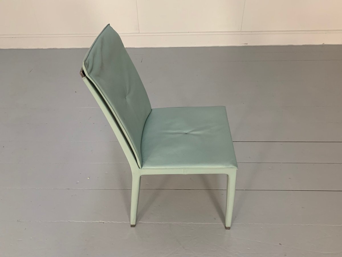 Poltrona Frau Fitzgerald Dining Armchairs - In Pelle Frau Leather, Set of Eight @ REHAUS