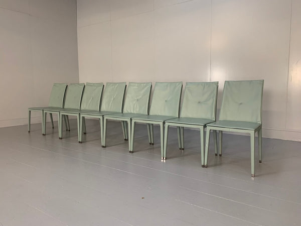 Poltrona Frau Fitzgerald Dining Armchairs - In Pelle Frau Leather, Set of Eight @ REHAUS