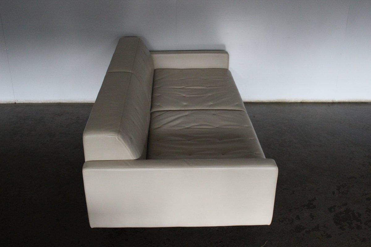 Poltrona Frau Kennedee 2 - Seat Sofa - In Panna 51 Pelle Frau SC Leather @ REHAUS