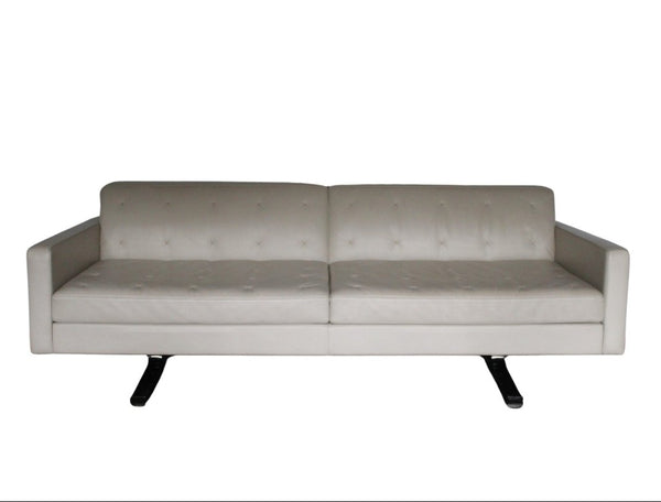 Poltrona Frau Kennedee 2-Seat Sofa - In Panna 51 Pelle Frau SC Leather