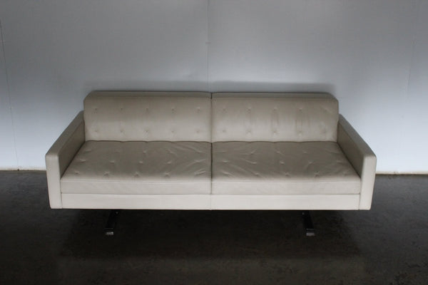 Poltrona Frau Kennedee 2 - Seat Sofa - In Panna 51 Pelle Frau SC Leather @ REHAUS