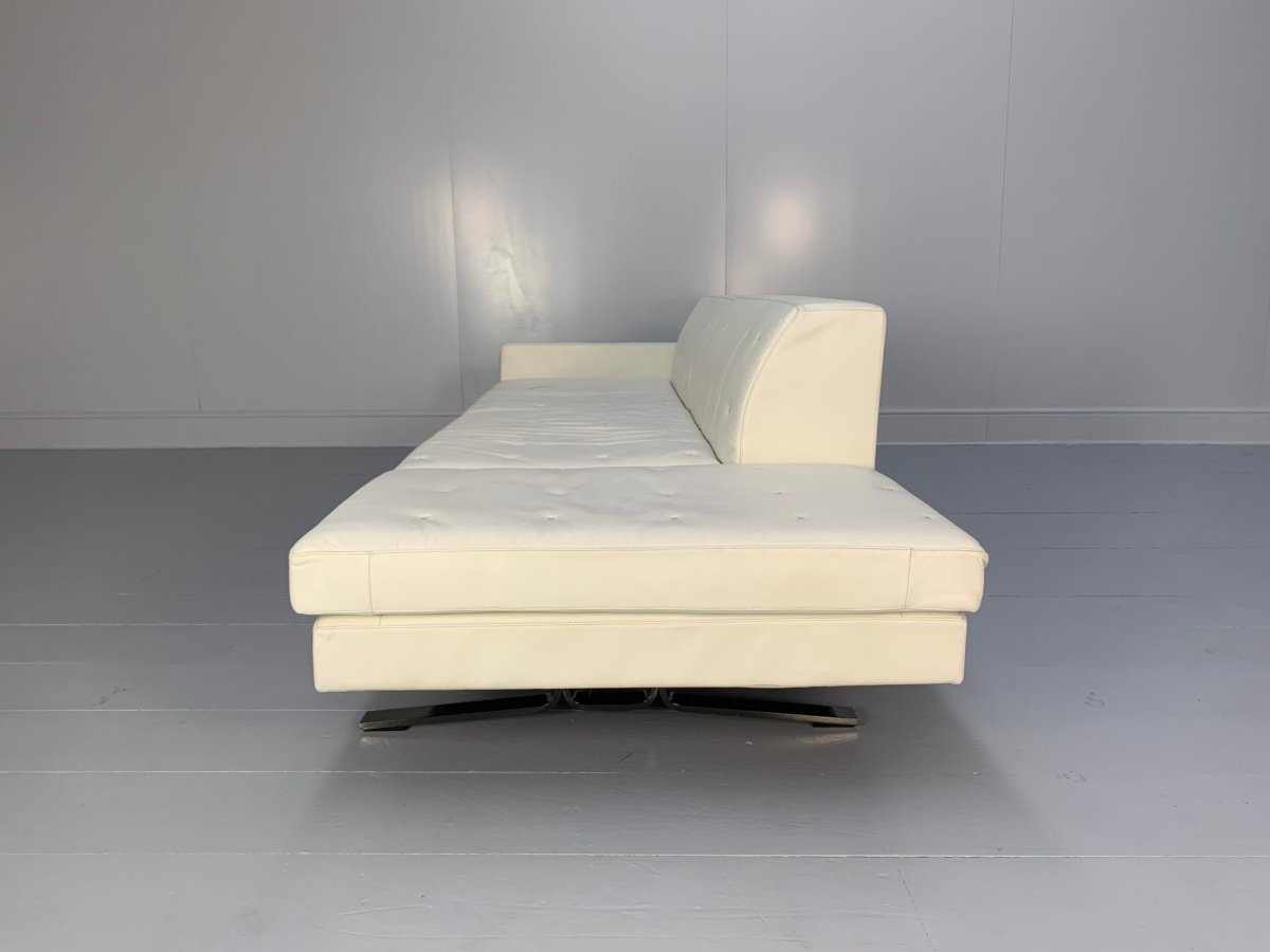 Poltrona Frau Kennedee 3 - Seat Sofa - In Ivory Pelle Frau Leather @ REHAUS