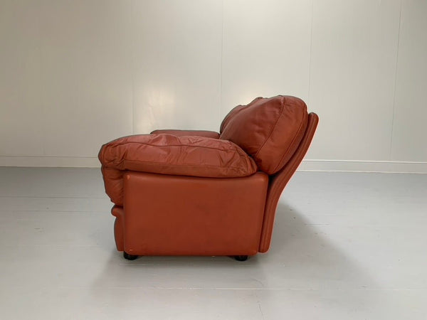 Poltrona Frau Poppy 2 - Seat Sofa & Armchair - In Buffalo Leather @ REHAUS