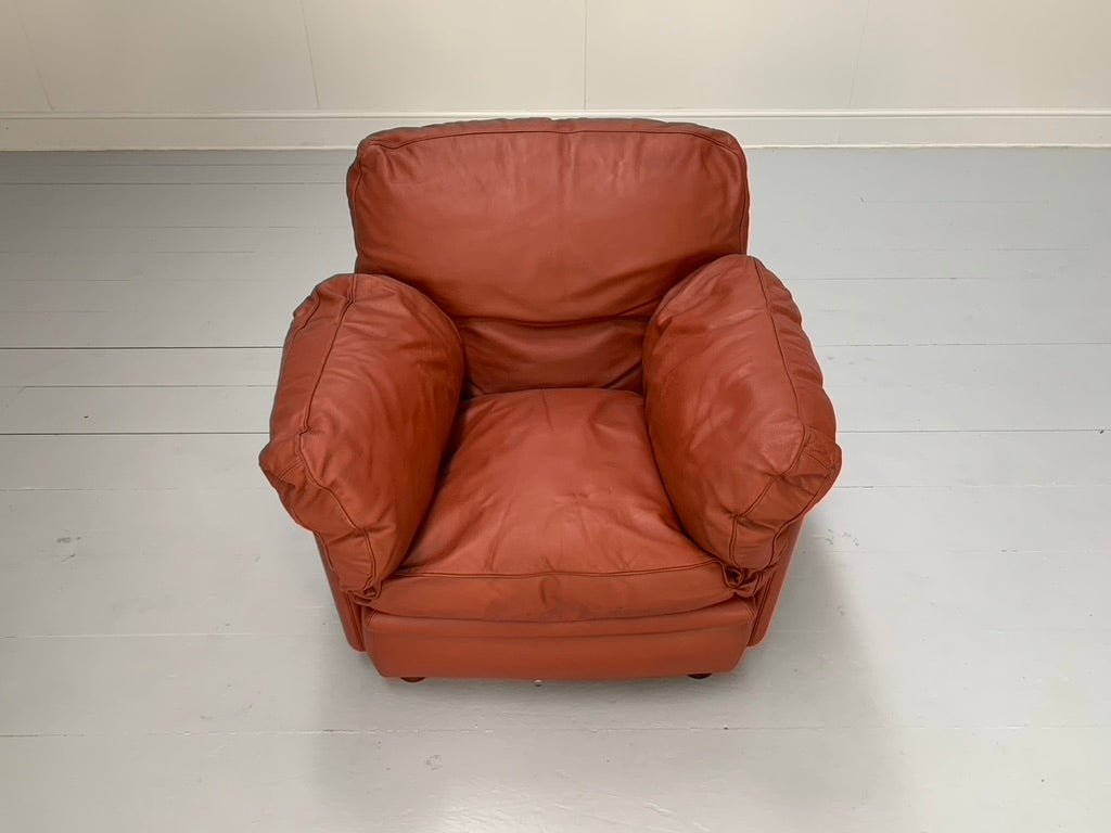 Poltrona Frau Poppy 2 - Seat Sofa & Armchair - In Buffalo Leather @ REHAUS