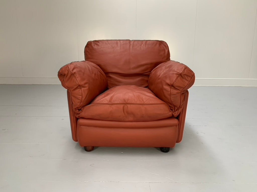 Poltrona Frau Poppy 2 - Seat Sofa & Armchair - In Buffalo Leather @ REHAUS
